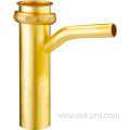 Dishwasher Tailpiece Rubber Brass